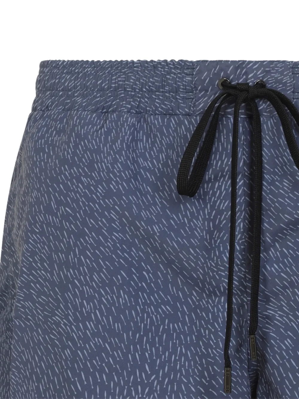 printed drawstring swim shorts