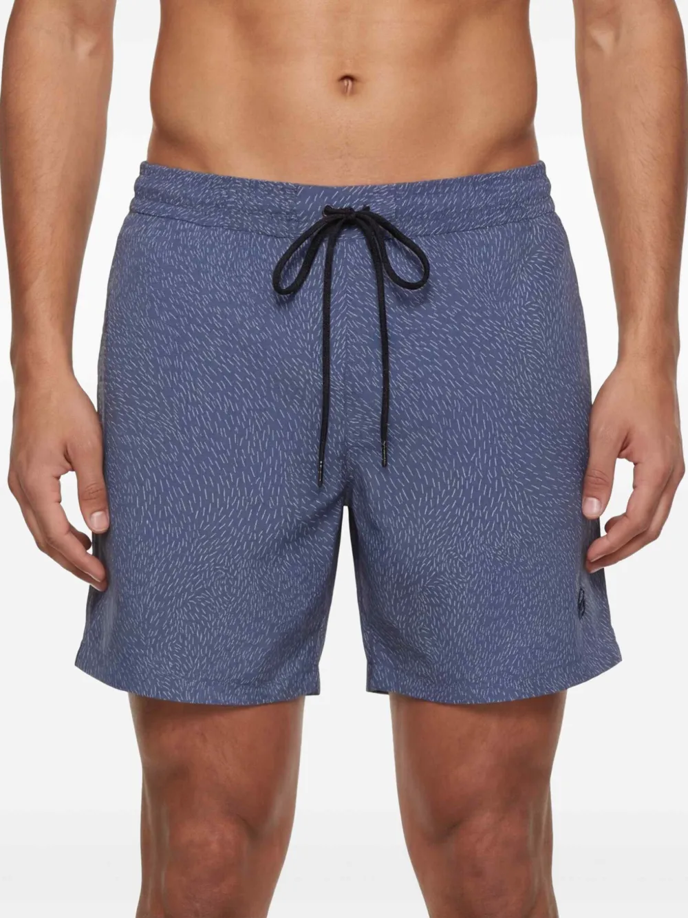 Brioni Zwembroek met trekkoord Blauw