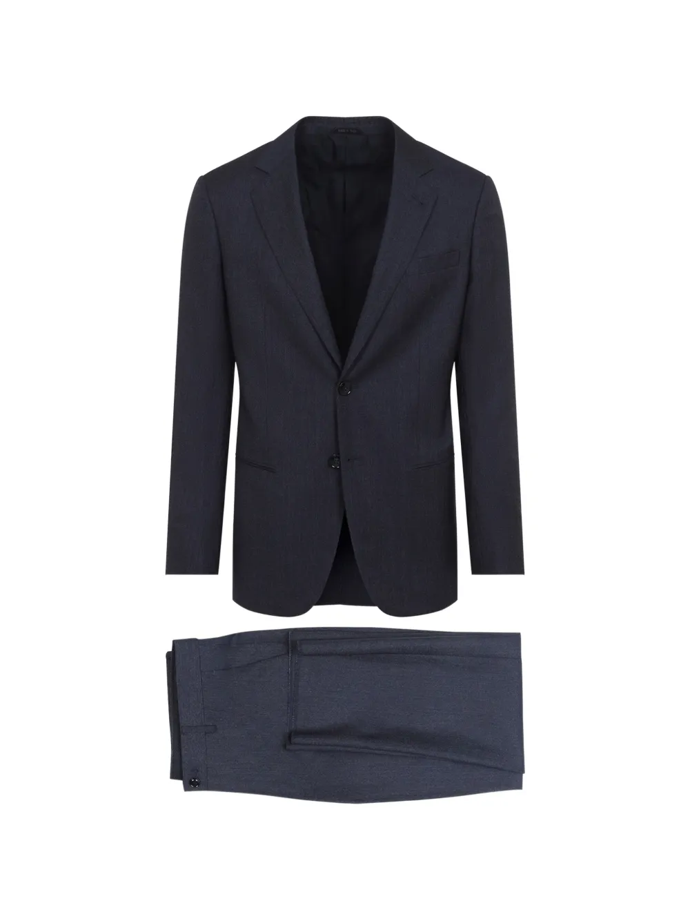 Giorgio Armani ASV Soho Line wool suit - Blu