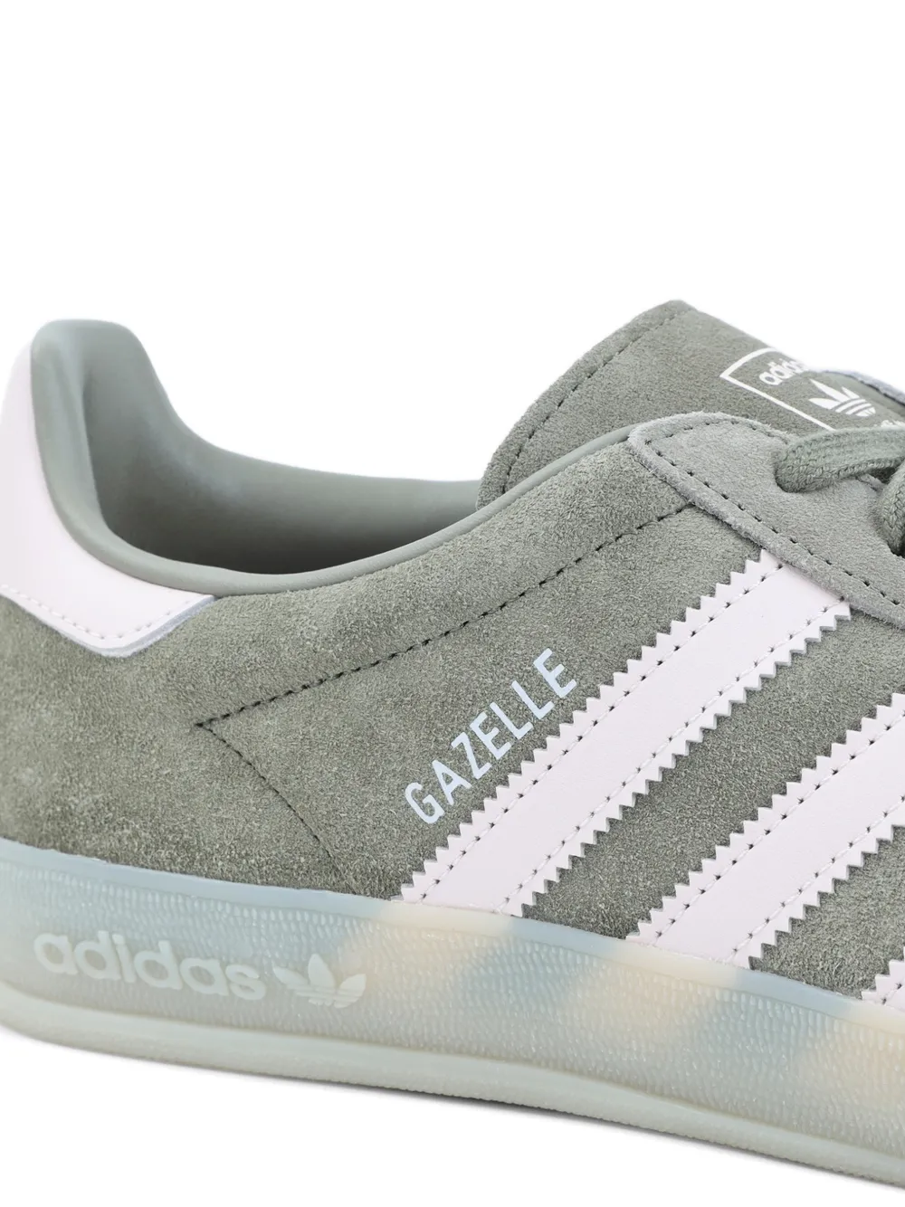 adidas Gazelle suède sneakers met strepen Groen