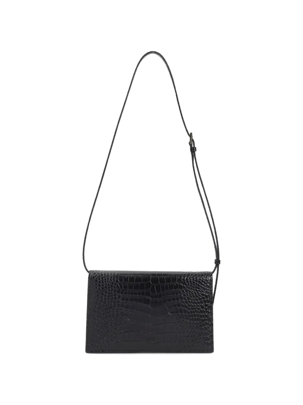  Tom Ford Crocodile-effect Shoulder Bag - Black 