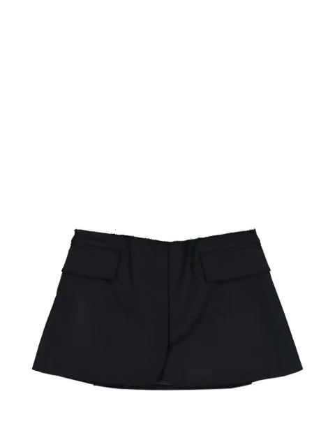 VETEMENTS deconstructed mini skirt