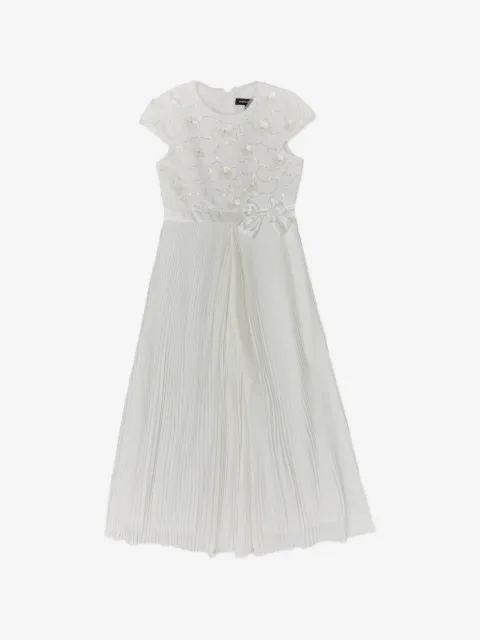 BCBG KIDS sequin pleated playsuit