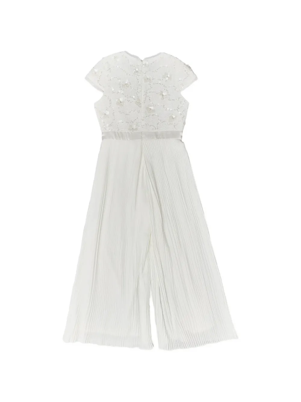 BCBG KIDS Geplooide playsuit met pailletten Wit