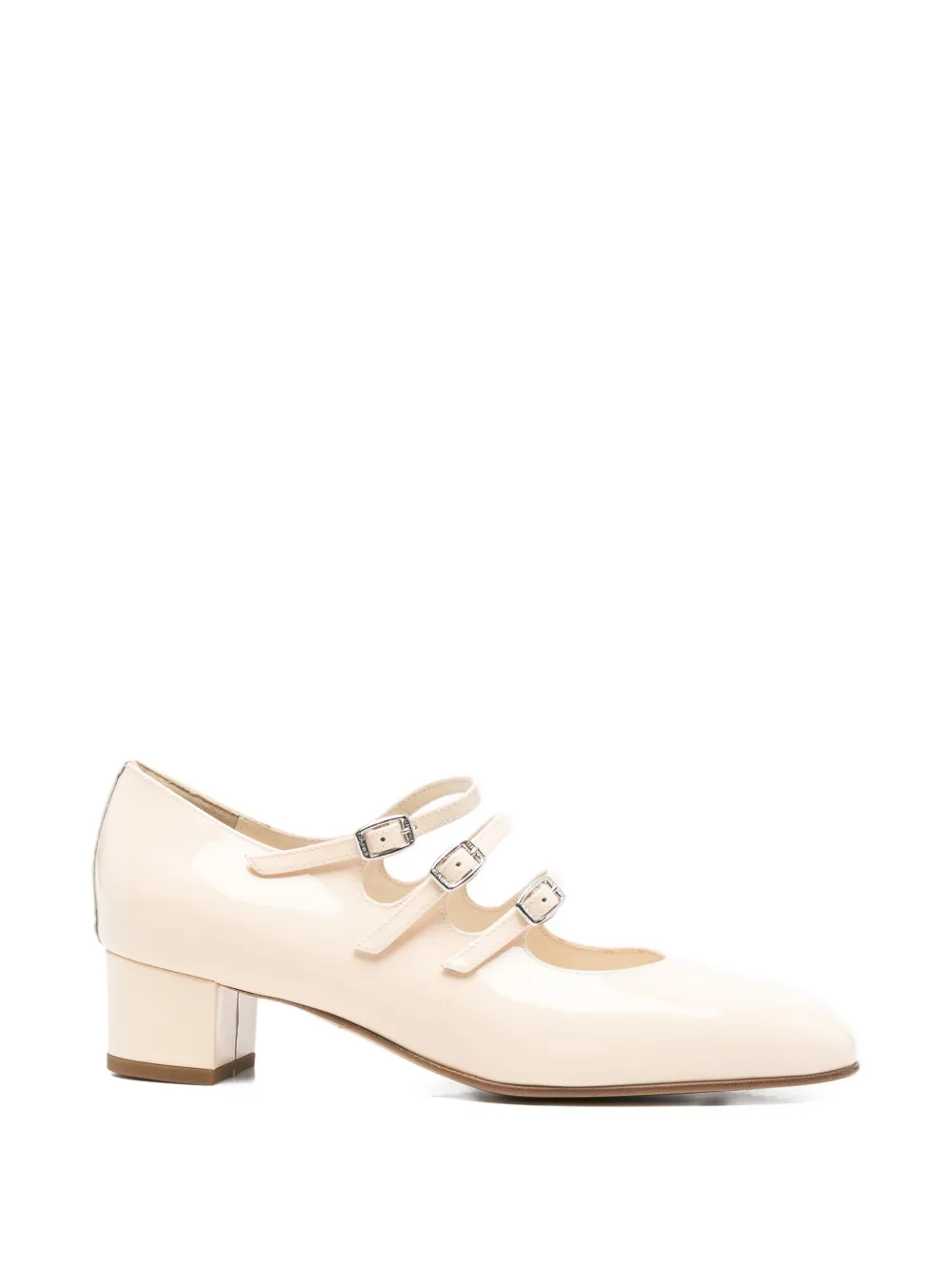 Carel Paris Kina triple-strap pumps Beige