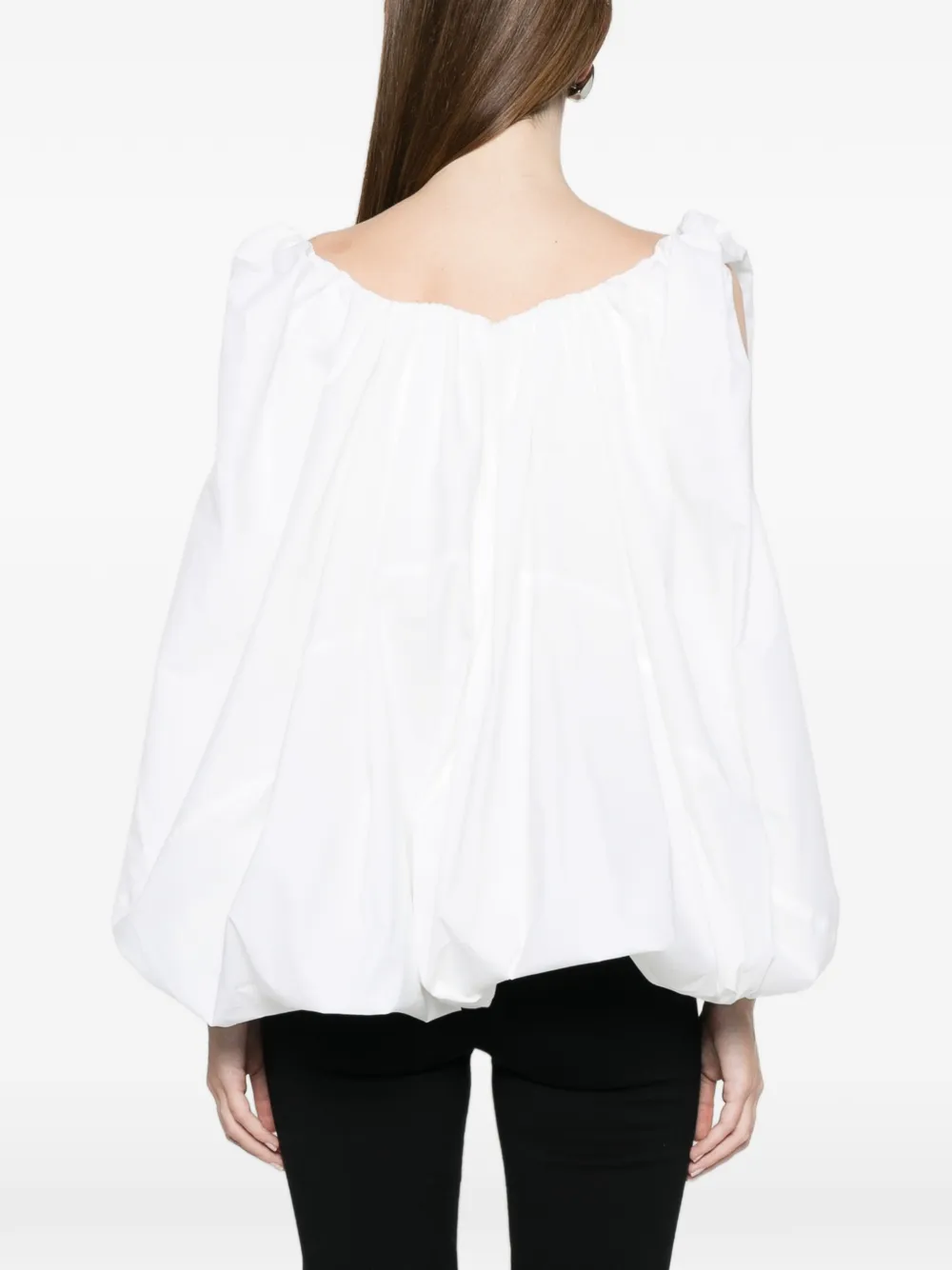 Jacquemus The Lavande bouffant top Wit