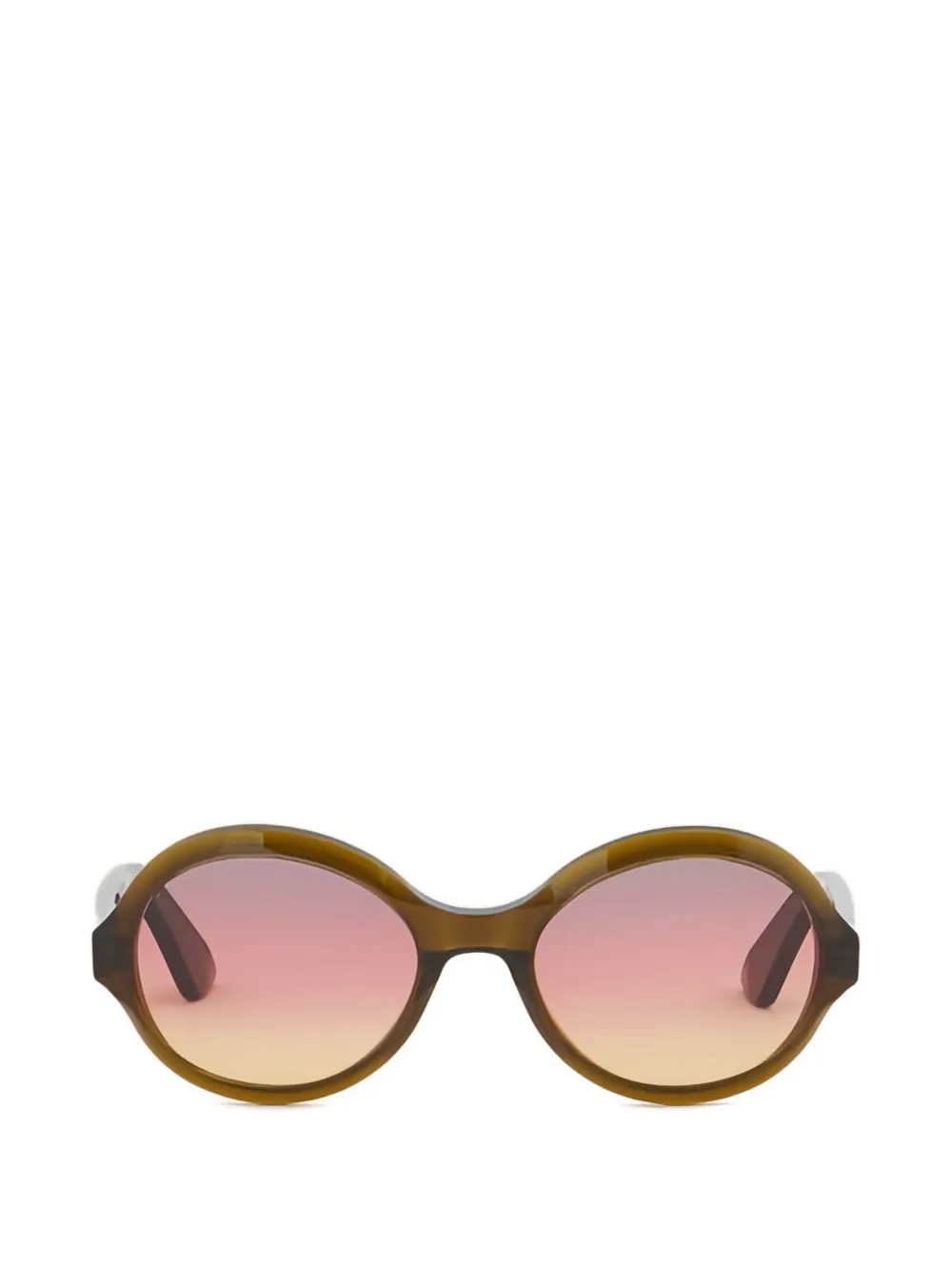 Marni Nozea round-shape sunglasses - Marrone