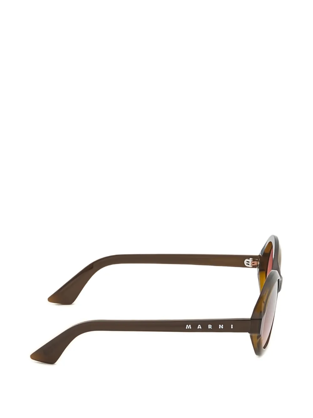  Marni Nozea Round-shape Sunglasses - Brown 