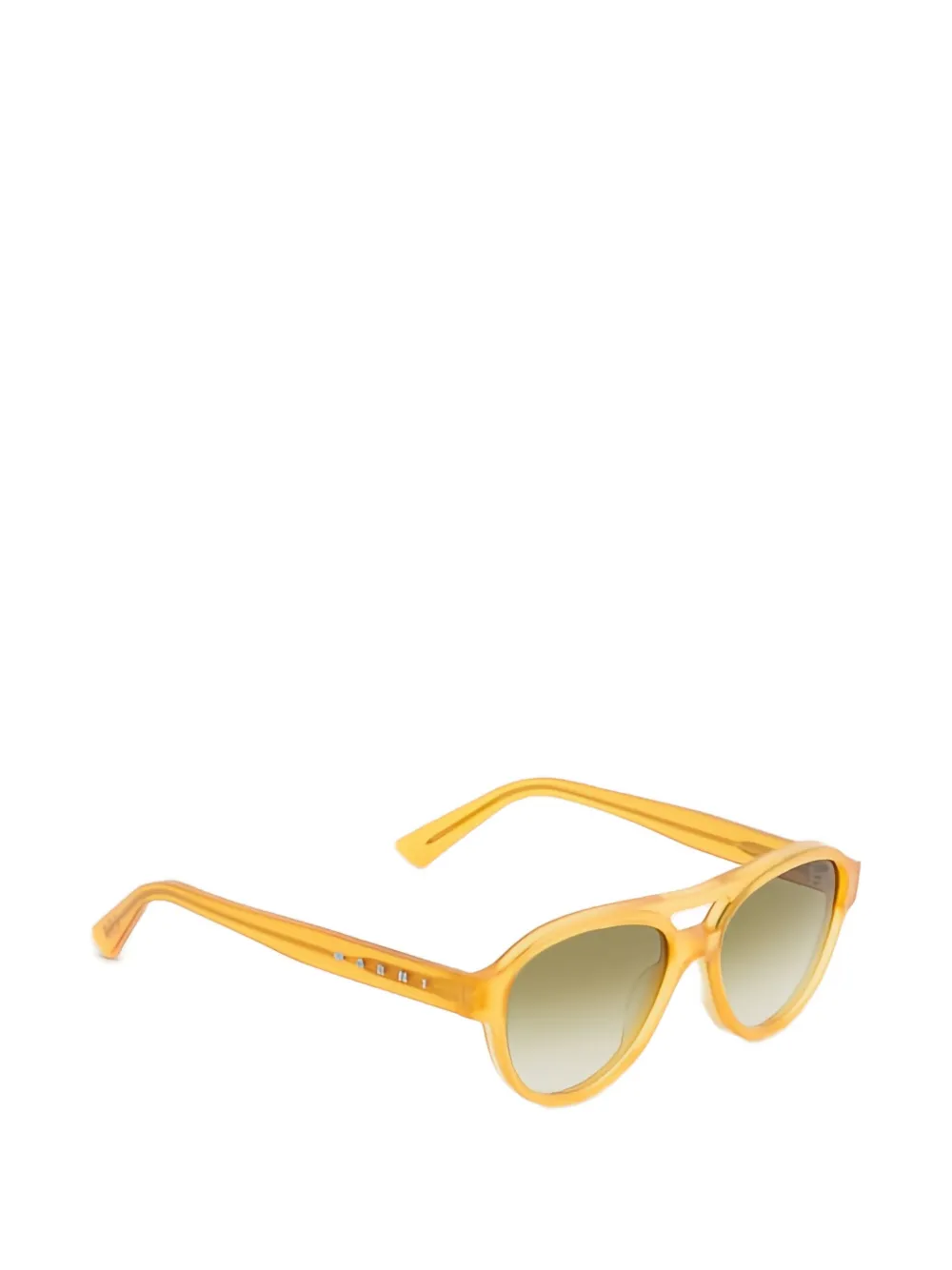  Marni Zeanou Full-rim Sunglasses - Yellow 