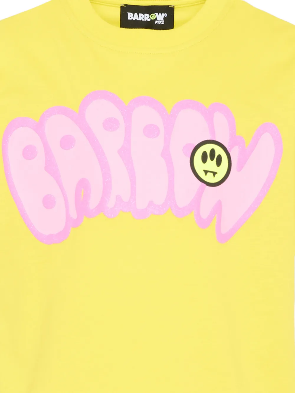 Barrow kids T-shirt met grafische print Geel