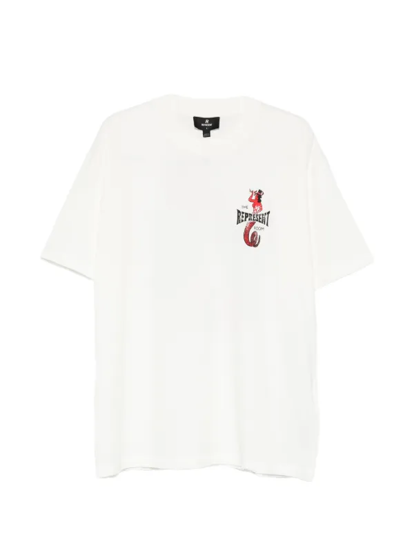 Represent x The Viper Room Dice T-Shirt | Neutrals | FARFETCH