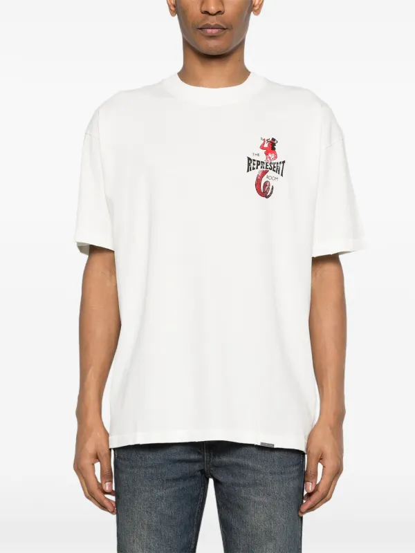 Represent The Viper Room Graphic T-shirt | Neutrals | FARFETCH