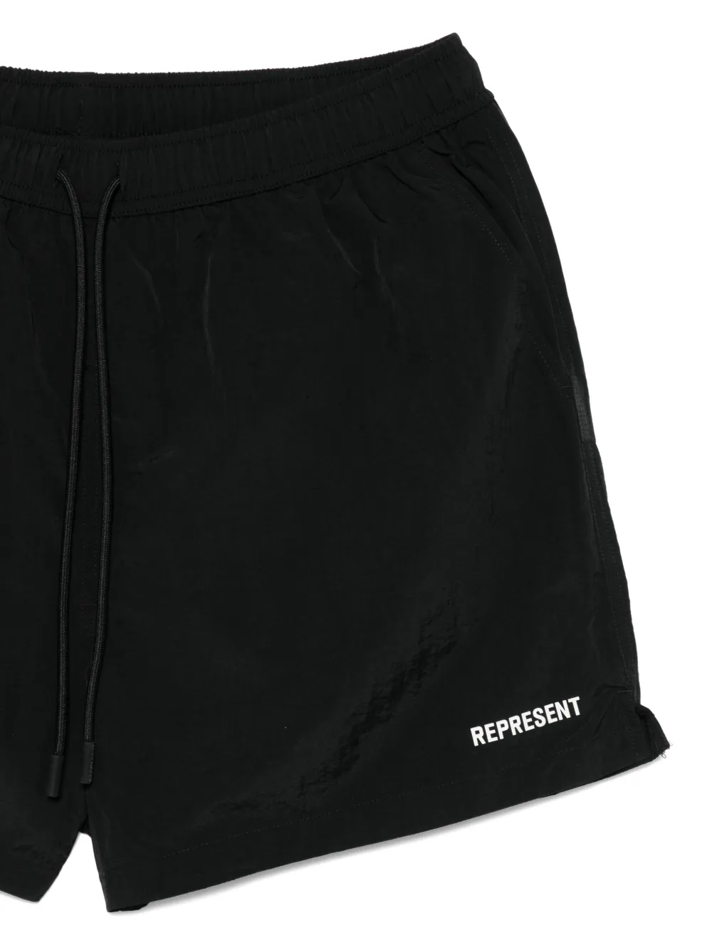 drawstring-fastening swim shorts