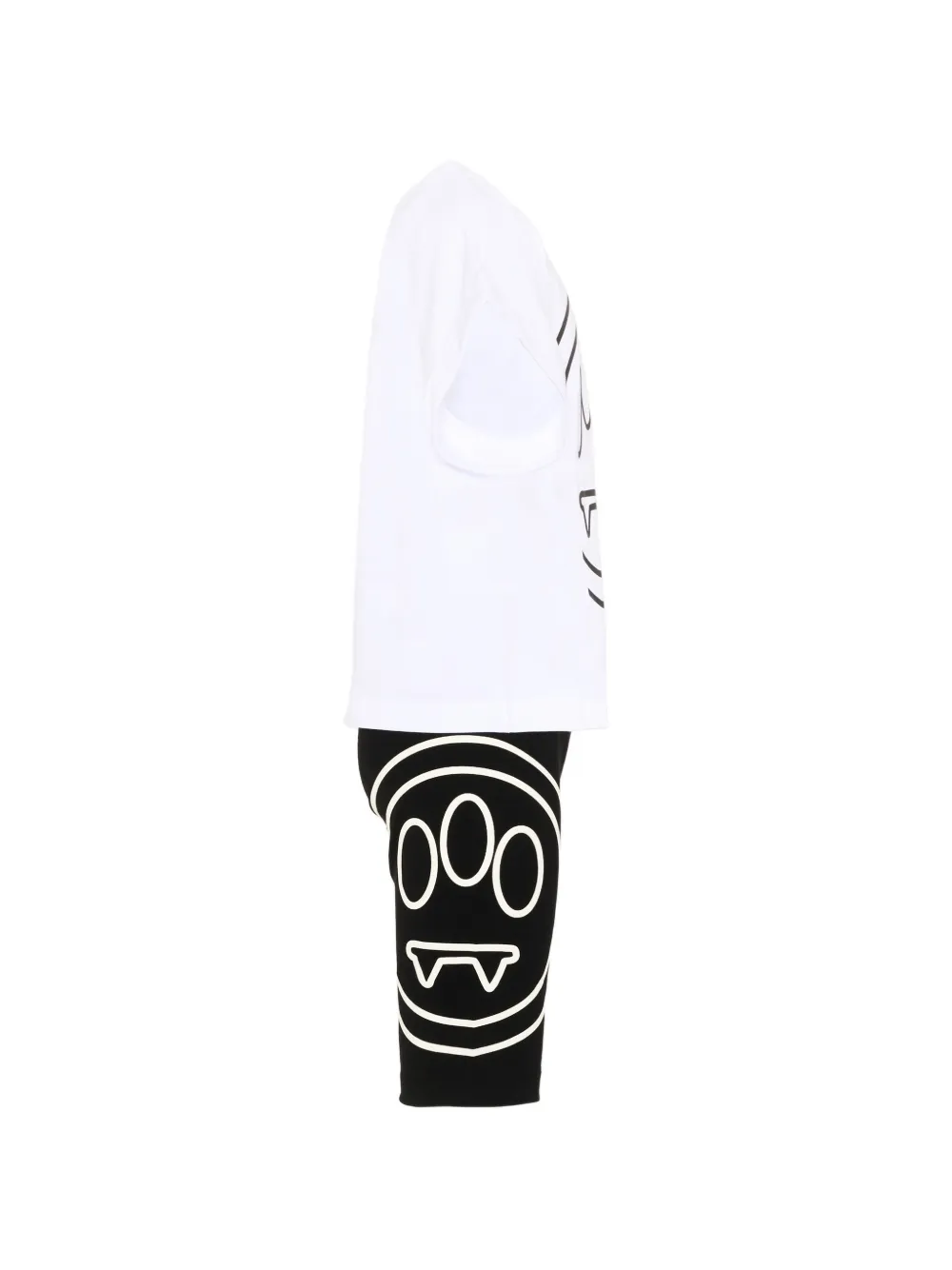 Barrow kids Trainingspak met print Wit