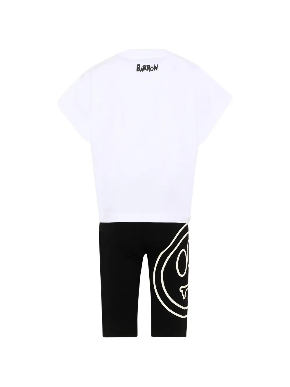 Barrow kids Trainingspak met print Wit