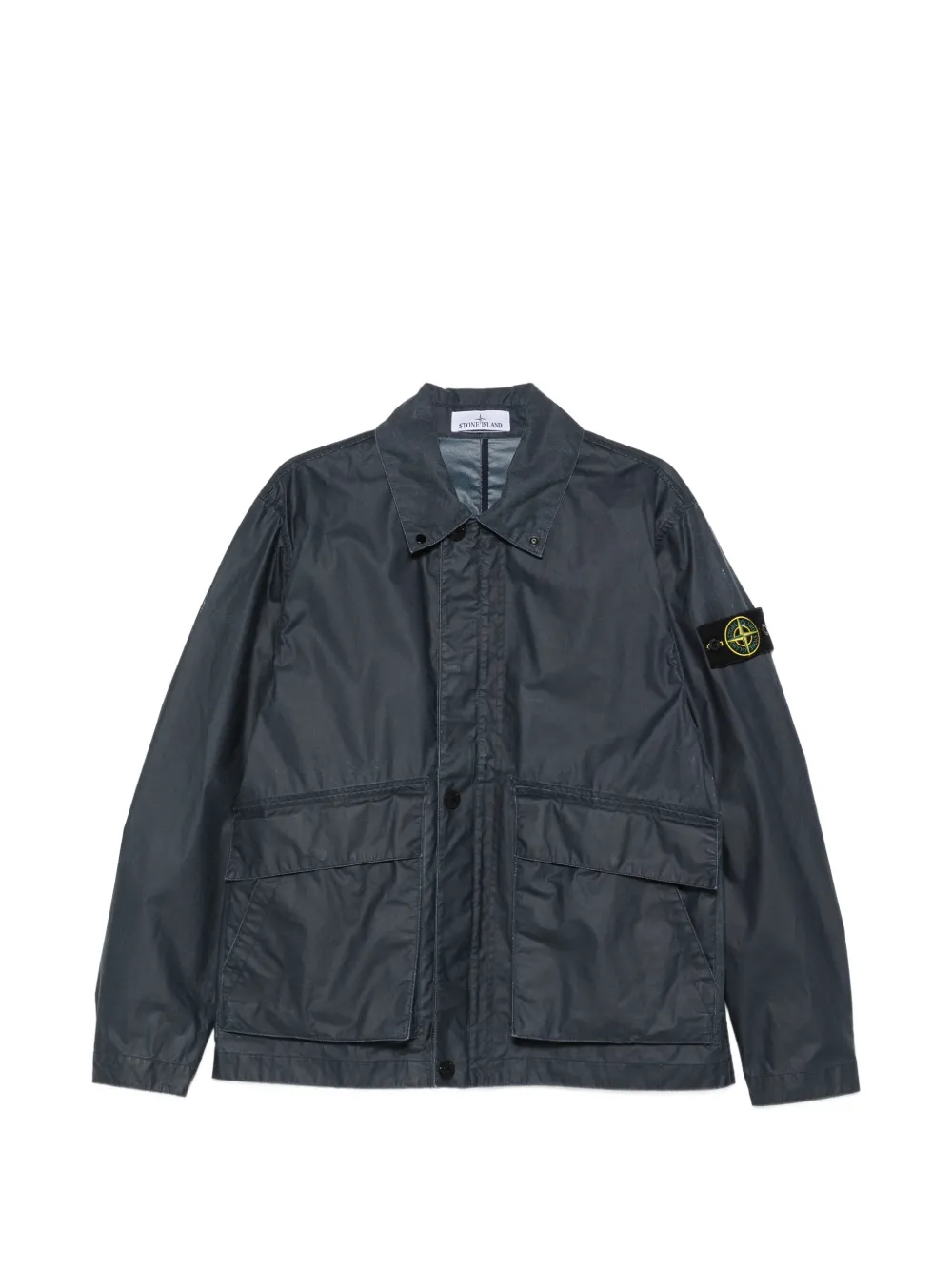 Stone Island flap-pocket jacket - Blu