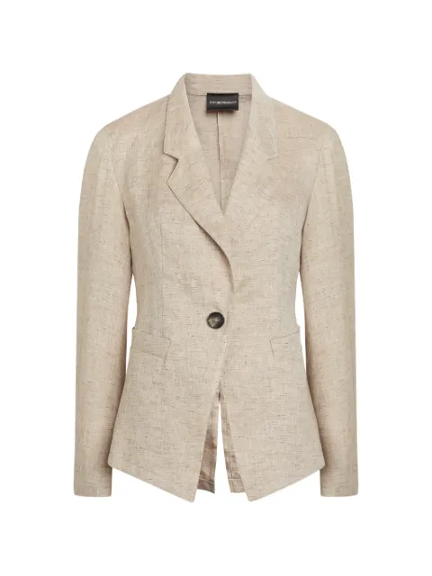 Emporio Armani blazer à poches boutonnées