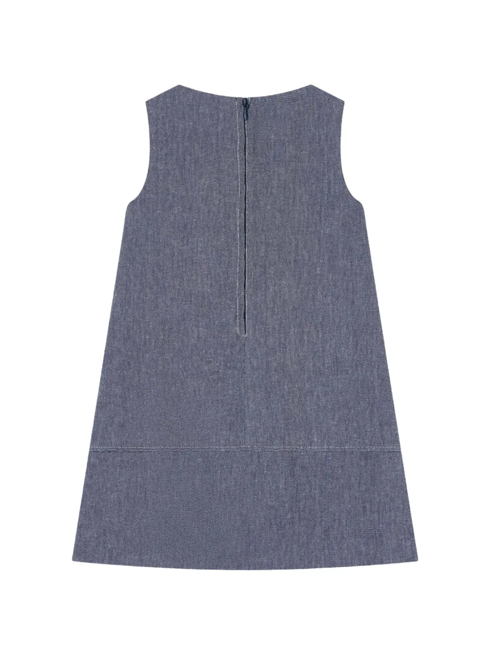 Chest-Pocket A-Line Dress