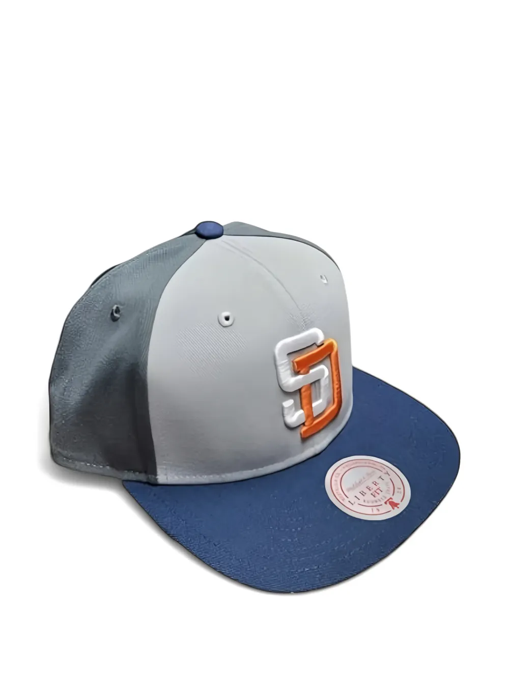 Mitchell & Ness Gray San Diego Padres Team Road Color baseball cap - Grigio