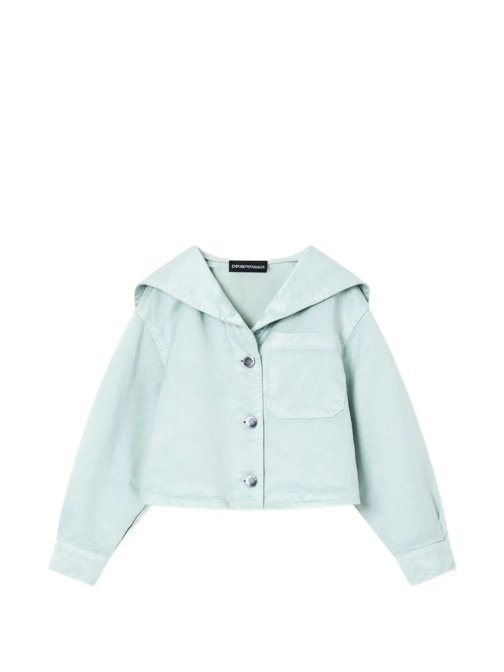Emporio Armani Kids chest-pocket jacket - Blu