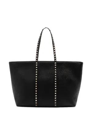 Valentino Garavani VLogo Side Tote Bag | Black | FARFETCH
