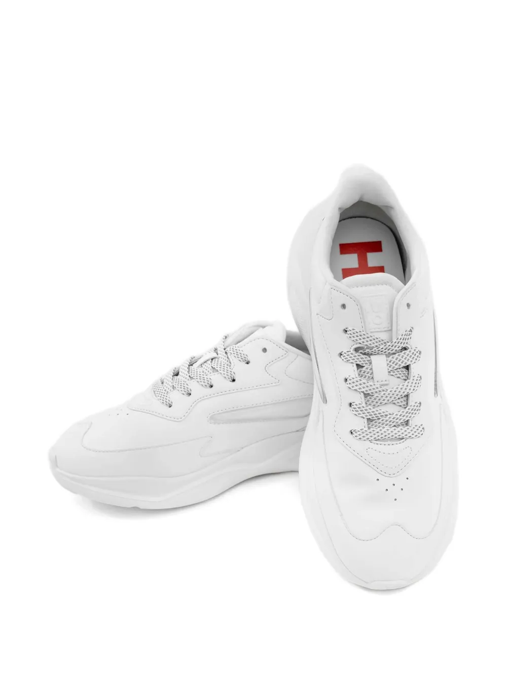 HUGO Sneakers met logo Wit
