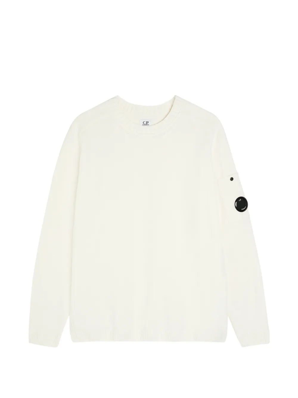 C.P. Company Pullover mit Logo-Detail - Nude