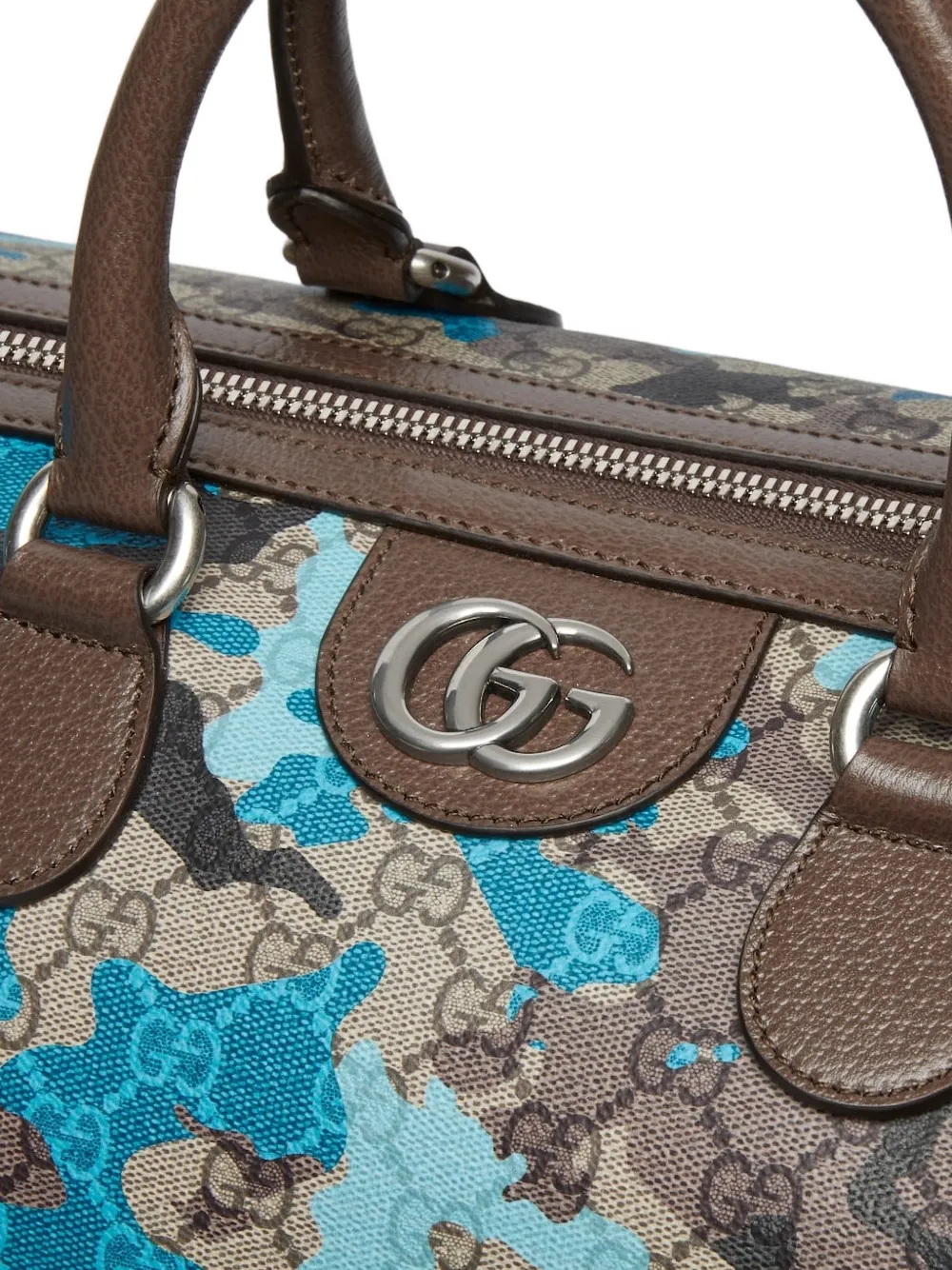 Gucci GG ボストンバッグ | ブルー | FARFETCH JP