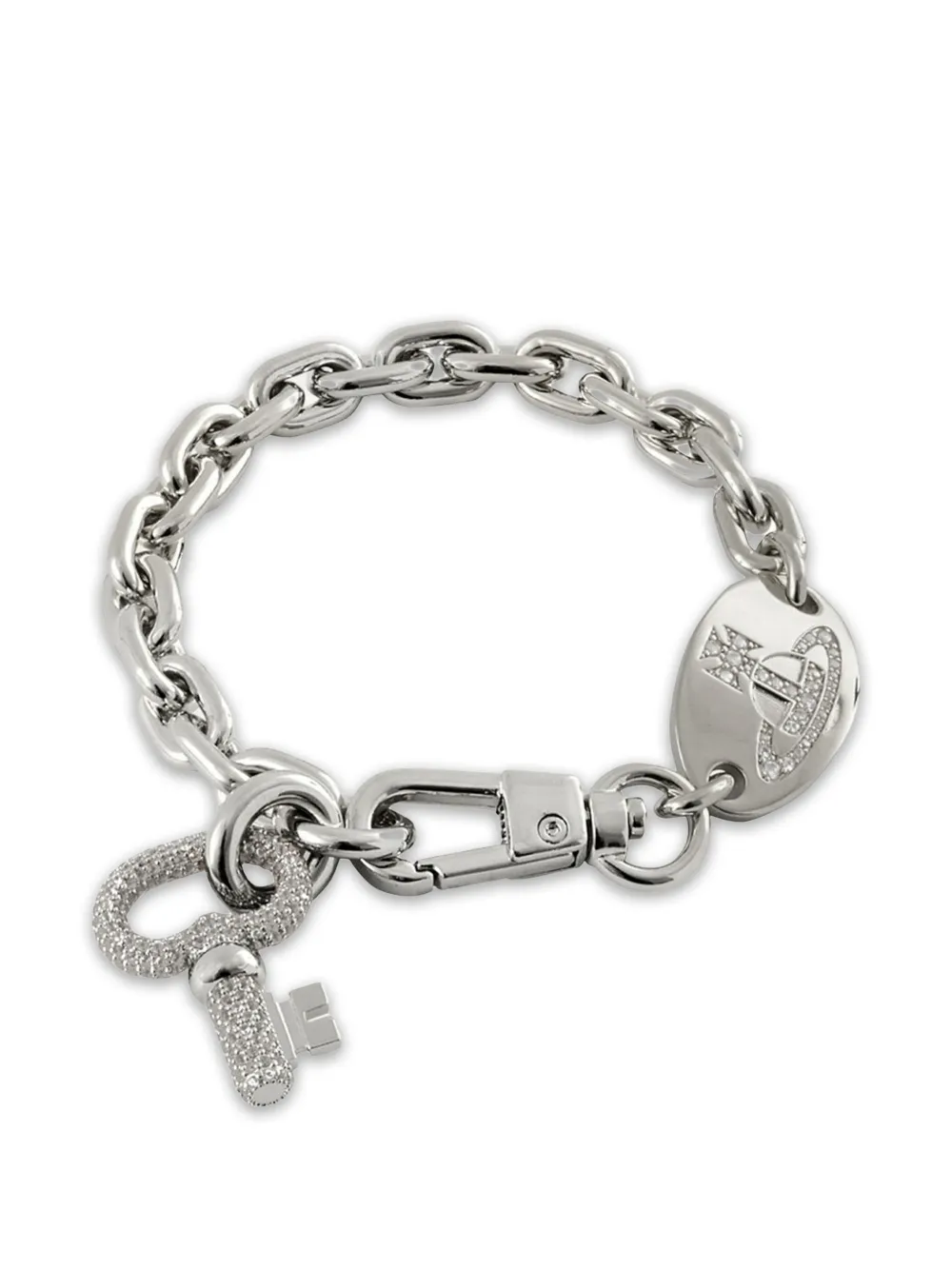 OVY ブレスレット Silver Anchor Chain Bracelet | OVY