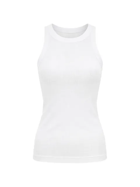 Velvet ribbed tank top