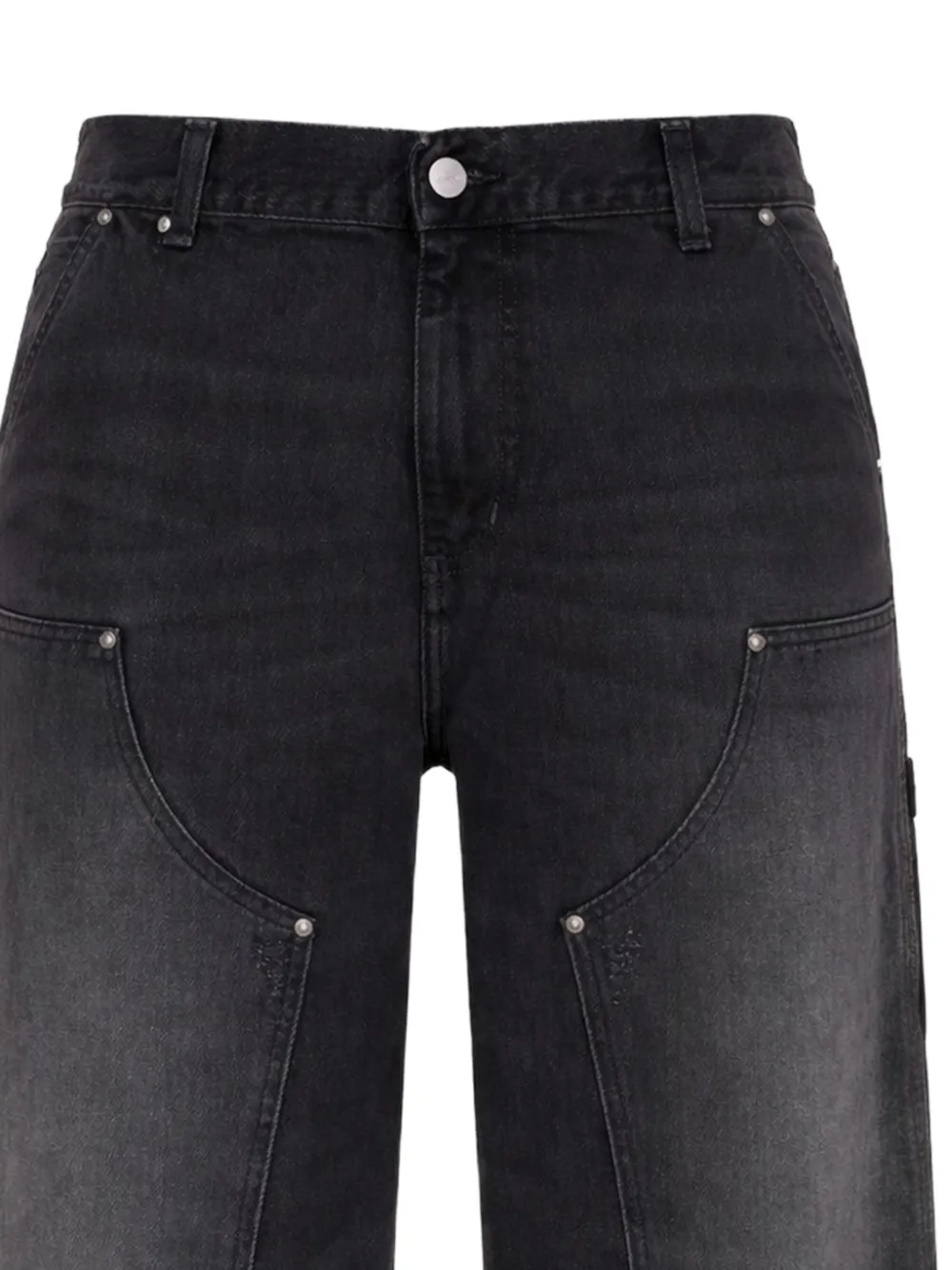  Carhartt Wip Vaqueros W Brandon Double Knee - Negro 