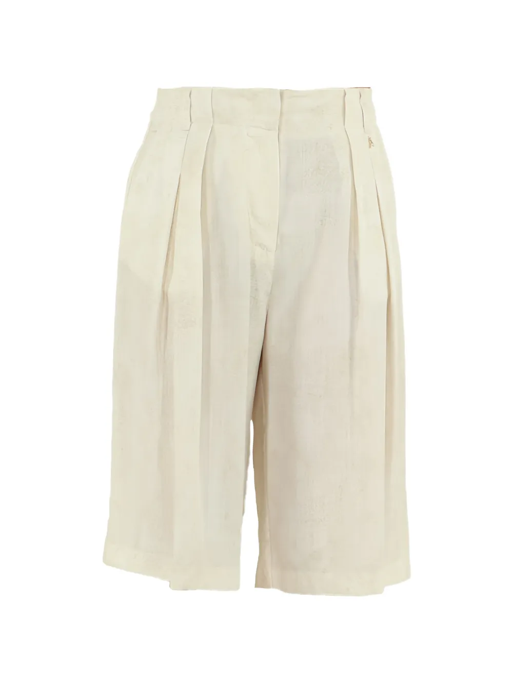 TWINSET pleated shorts - Nude