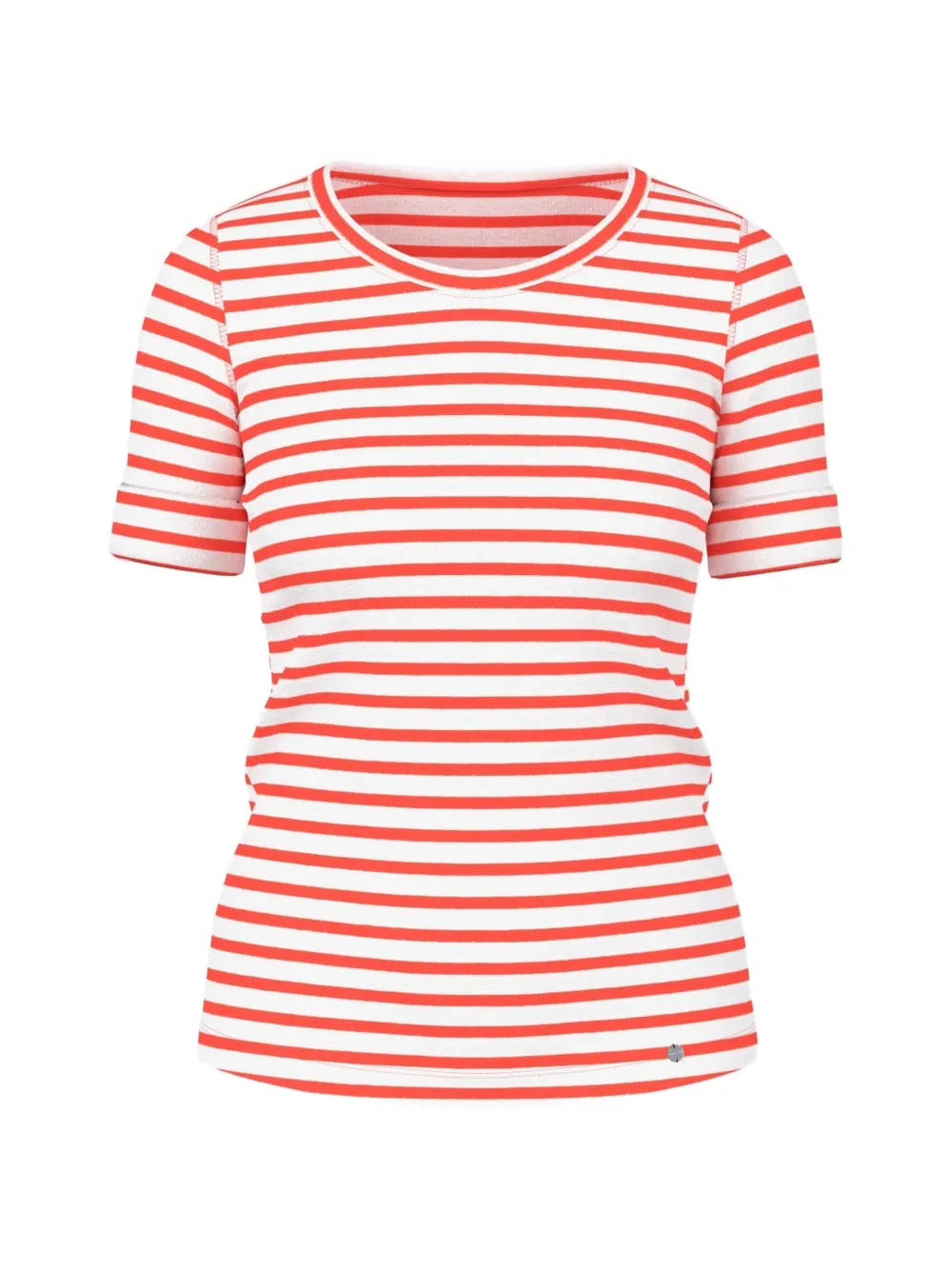 MARCCAIN striped T-shirt - Rot