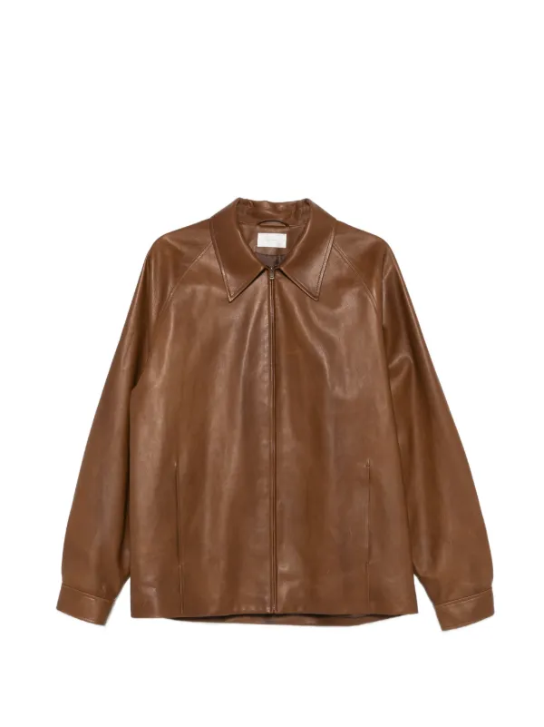 The Row Mount Jacket in Brown