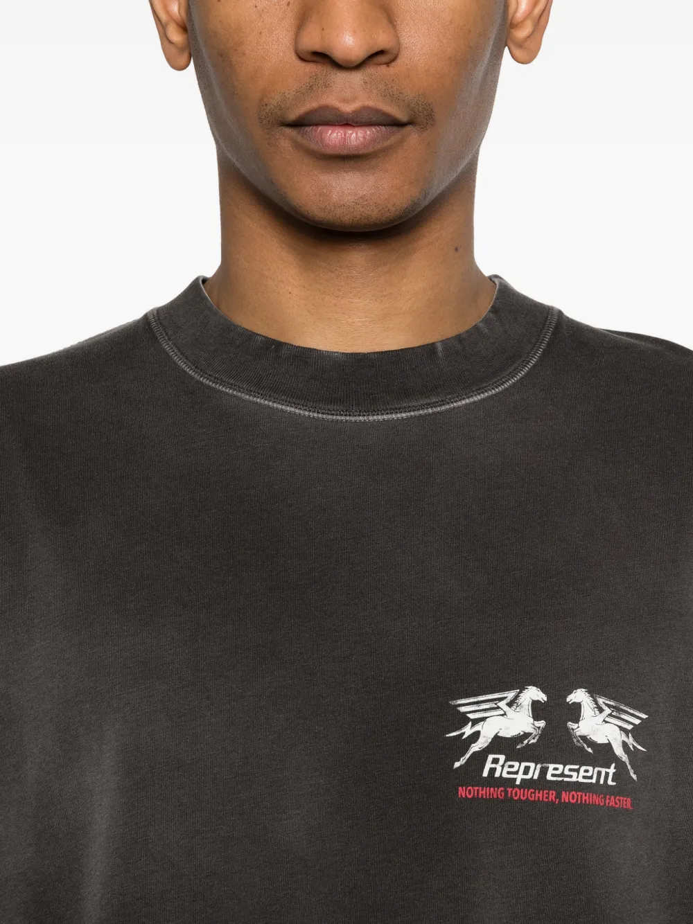 Represent 24 Hour Service T-shirt met korte mouwen Grijs