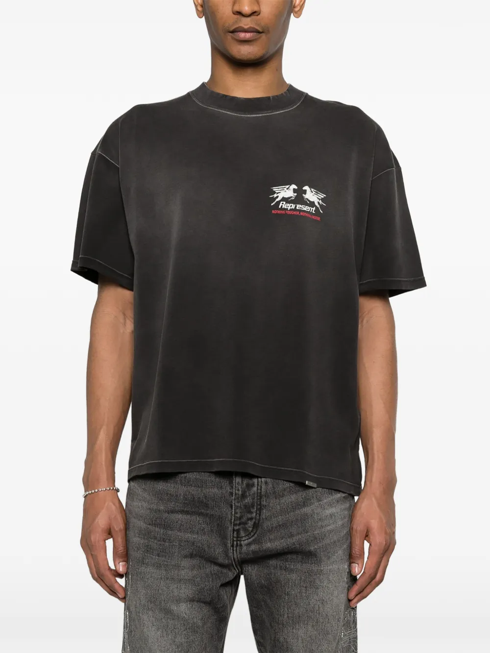  Represent 24 Hour Service Short-sleeve T-shirt - Grey 
