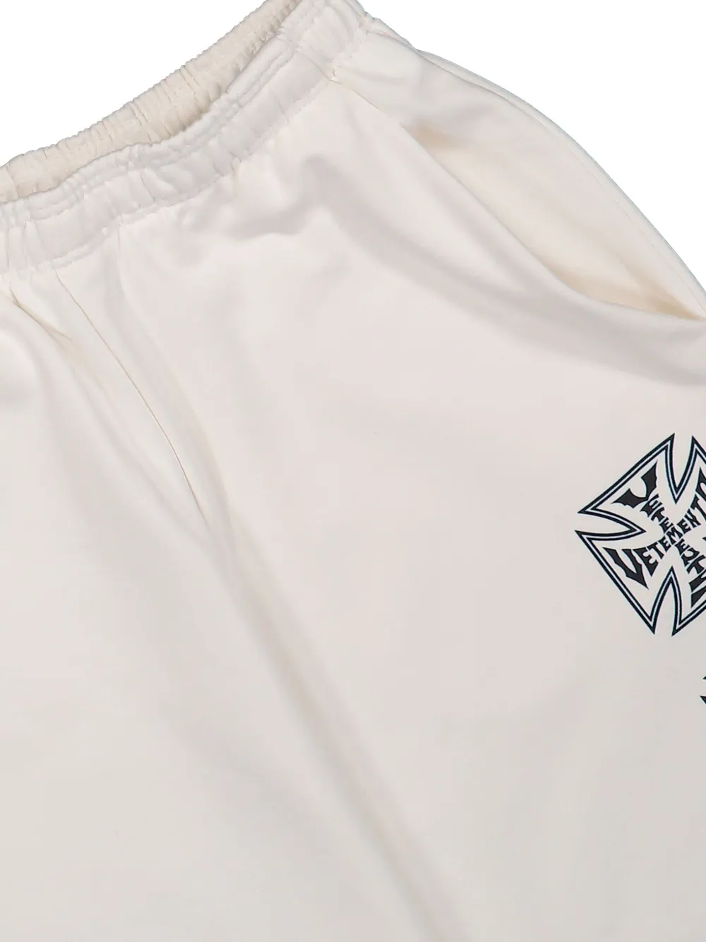 VETEMENTS Trainingsbroek met logo Beige