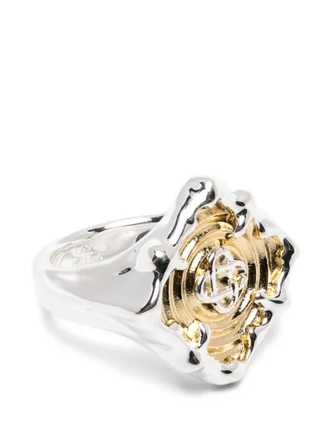 Casablanca Splash signet ring