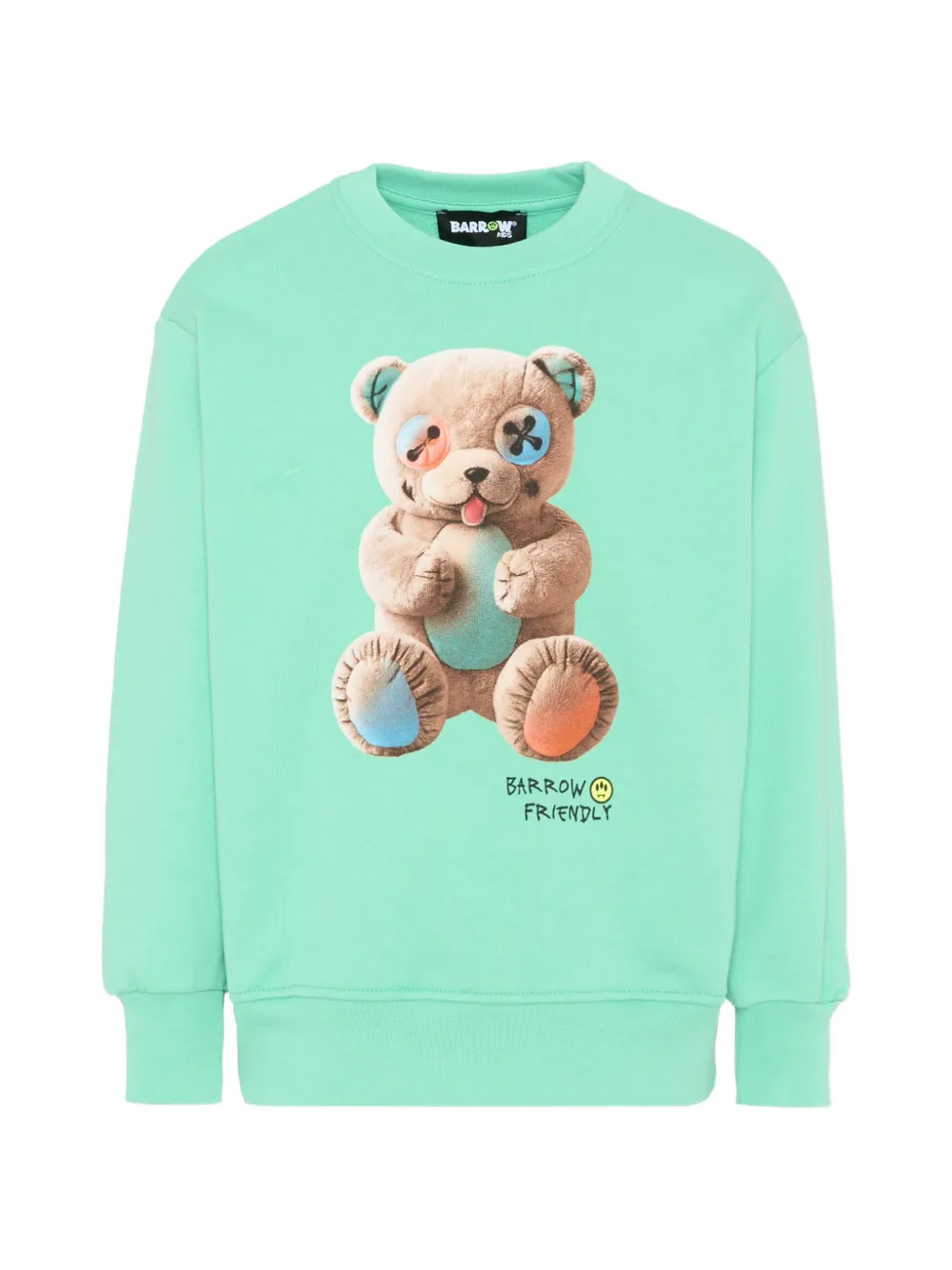 Barrow kids bear graphic sweatshirt - Verde