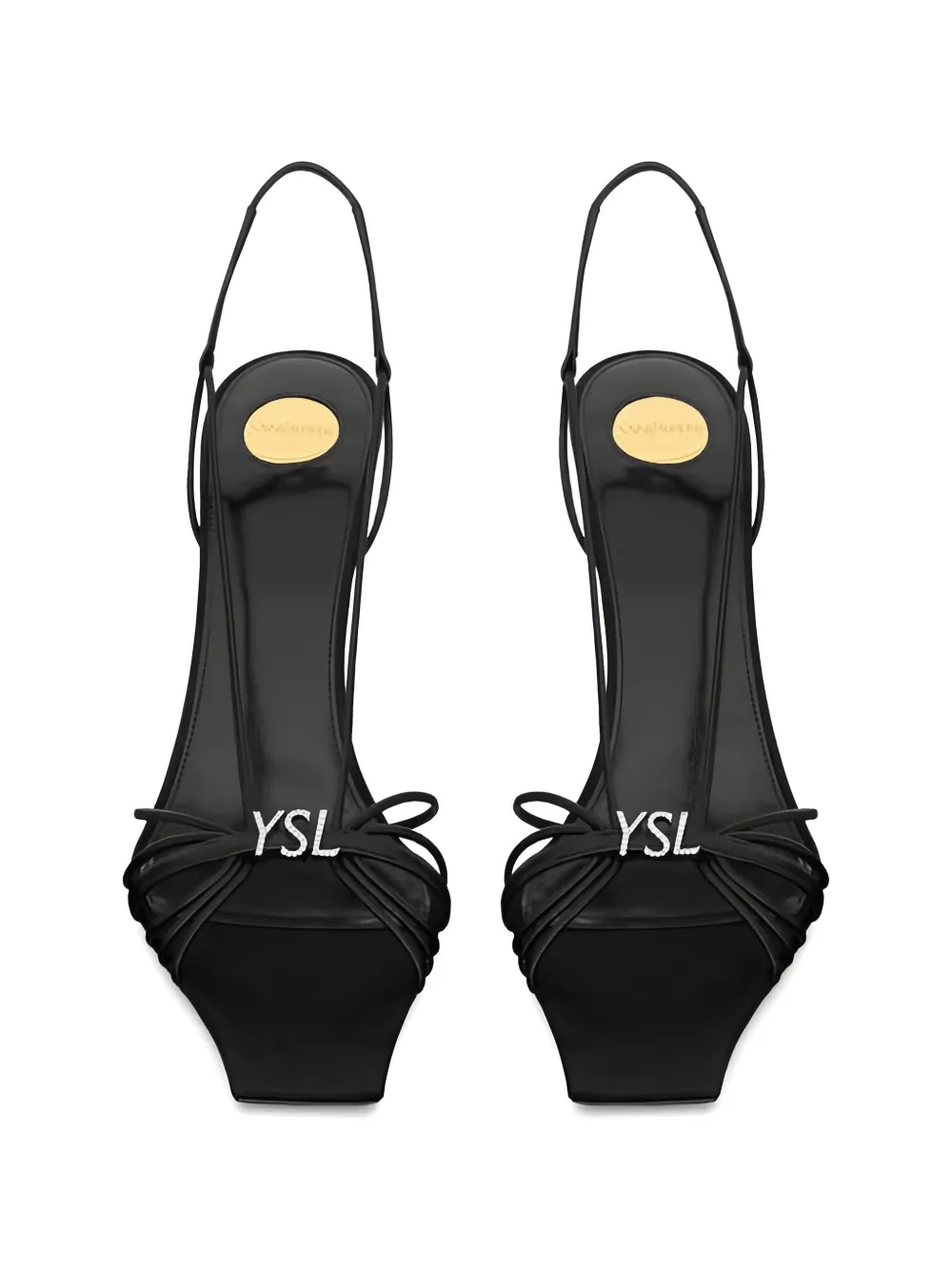 Saint Laurent Jerry sandalen Zwart