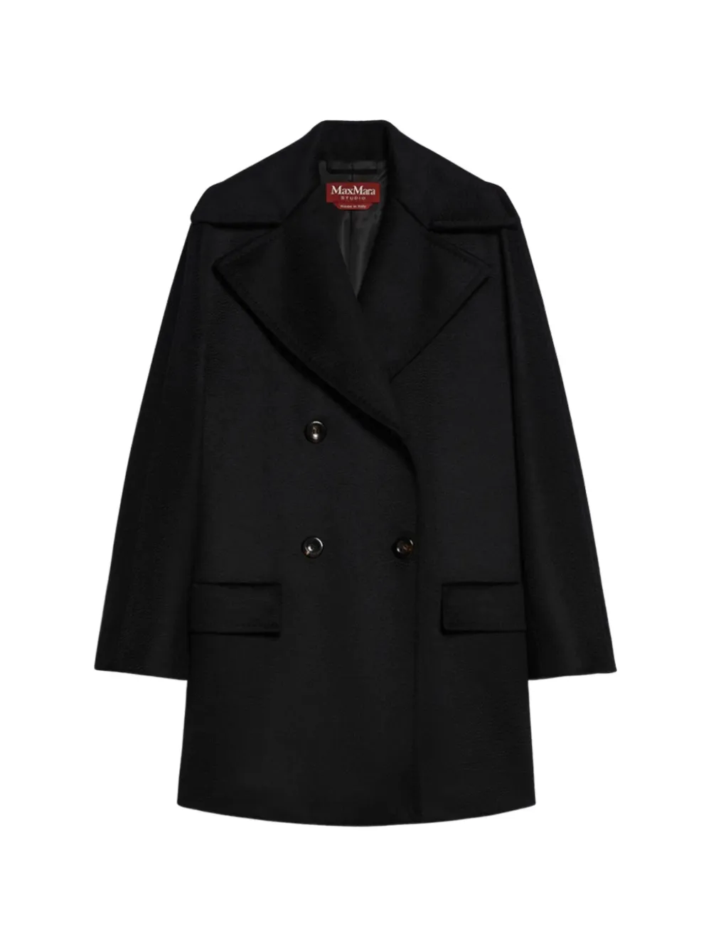Max Mara Ariana double-breasted coat - Black