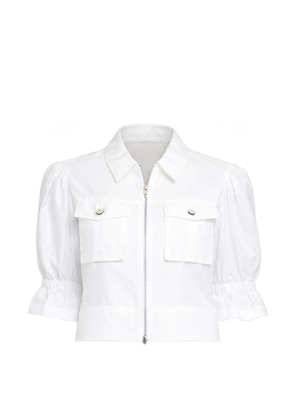 Cinq A Sept Holly flap-pocket jacket - Bianco