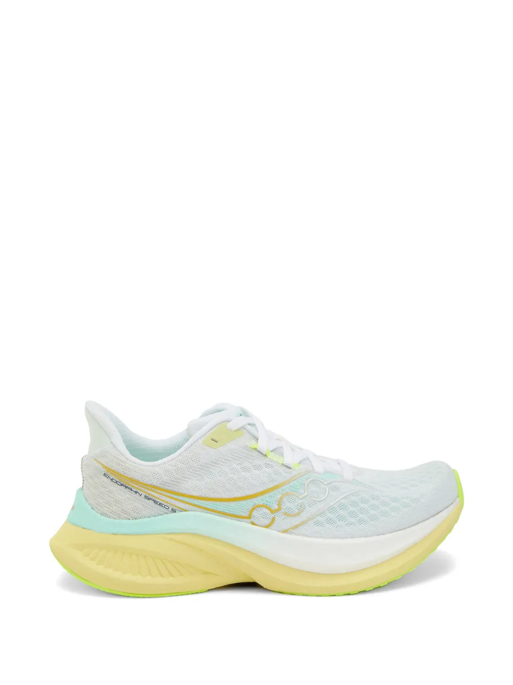 Saucony Endorphin Speed 5 sneakers met logodetail Wit