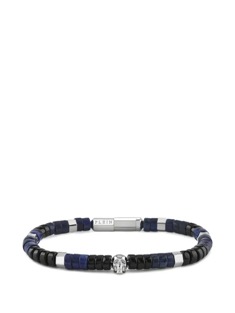 Philipp Plein beaded logo-detail bracelet