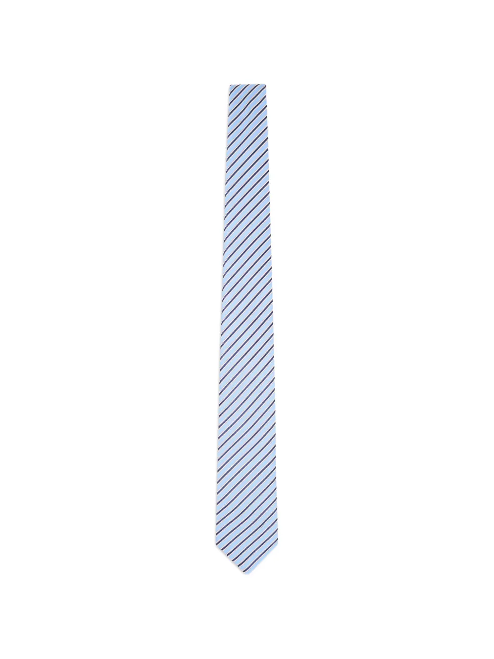 Giorgio Armani striped tie - Blau