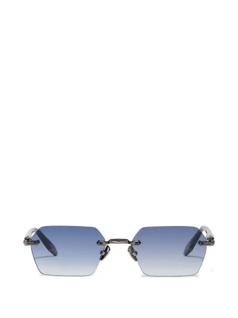 John Dalia rimless geometric sunglasses