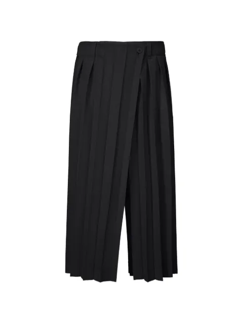 Homme Plissé Issey Miyake Edge Emsemble pleated wrapped-design trousers