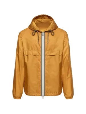 Prada Hooded zip-front Jacket | Yellow | FARFETCH
