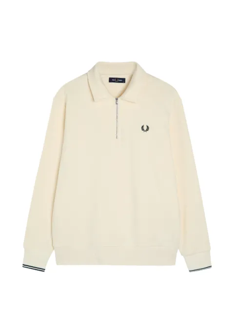 Fred Perry толстовка с воротником на молнии