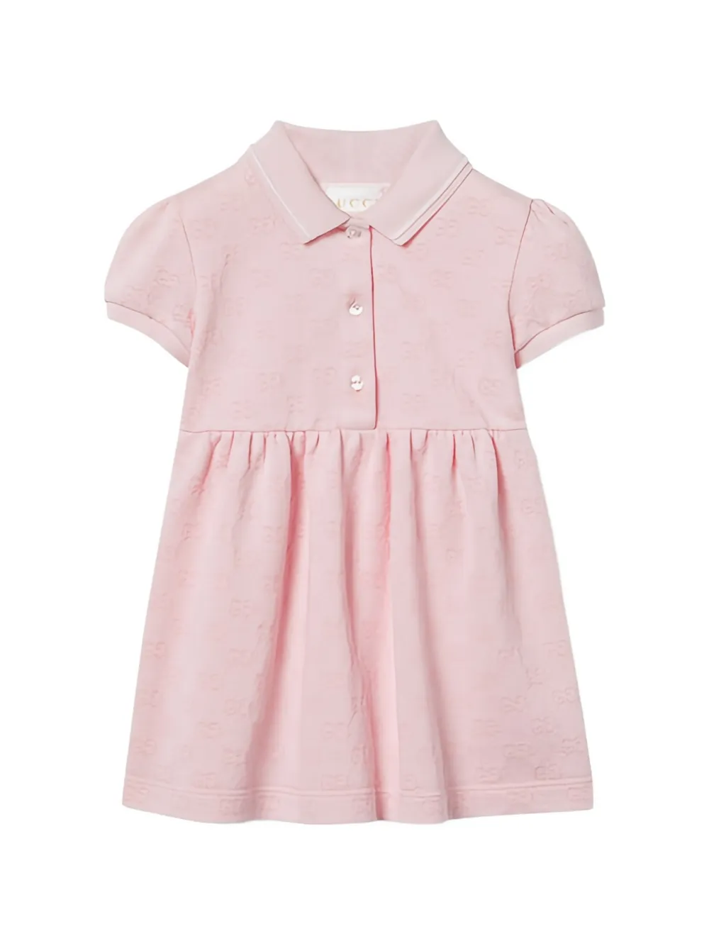 Gucci Kids GG-pattern dress - Pink